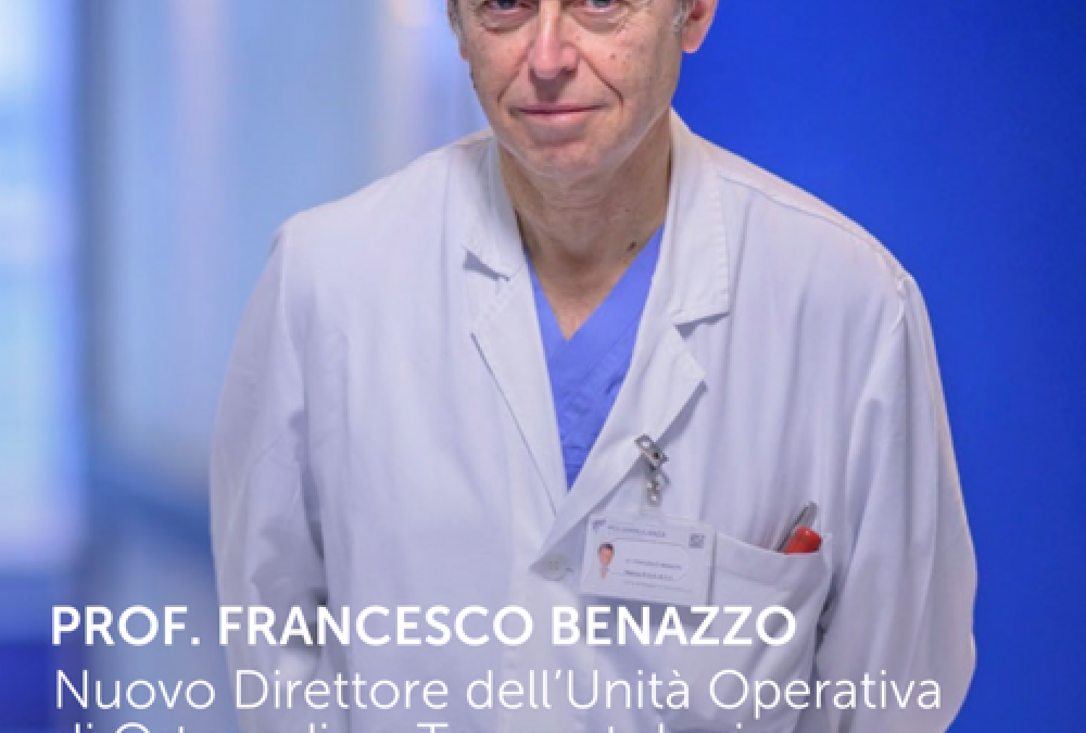 Francesco Benazzo Nuovo Direttore dell’UO Ortopedia e Traumatologia della Fondazione Poliambulanza